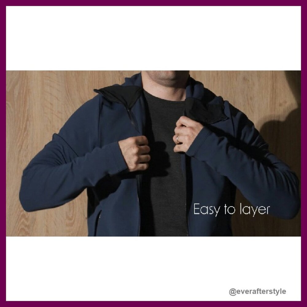 Men's Merino Wool Thermal Underwear Set Lightweight Midweight Base Layer - Picture 7 of 8